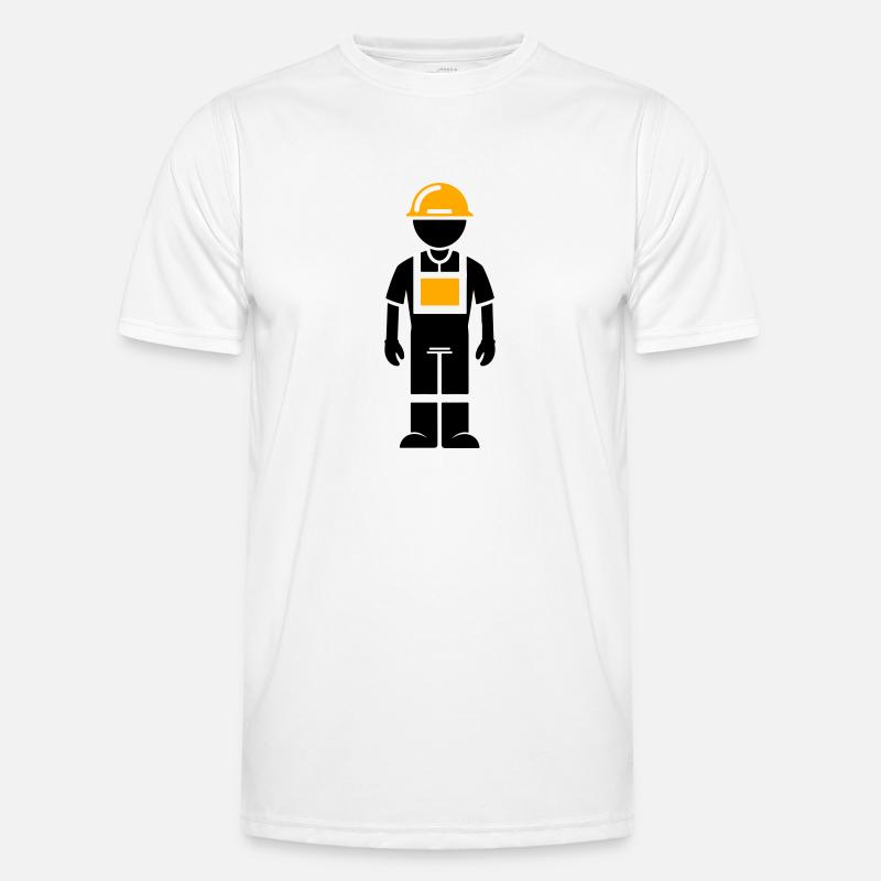 Ouvrier du bâtiment T-shirt sport Homme