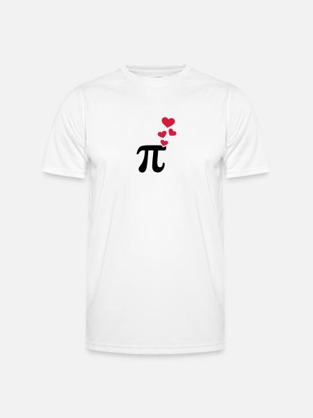 Pi - Men's Functional T-Shirt - white