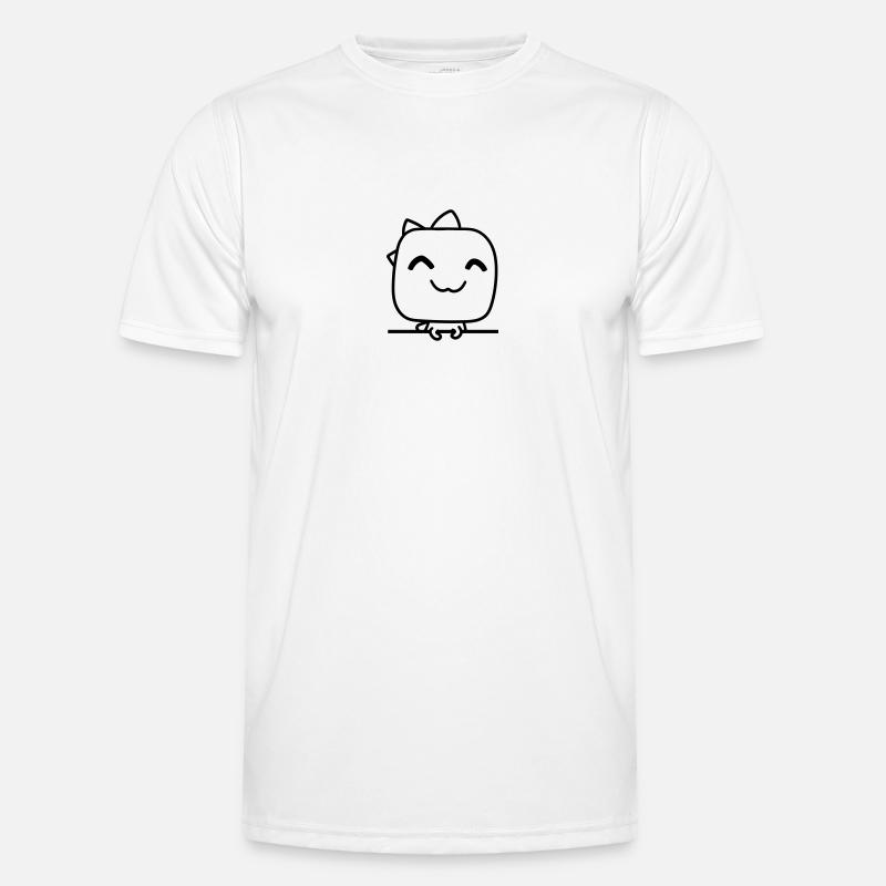 text leer fläche schreiben t-rex rex fleischfresse Männer Funktions-T-Shirt