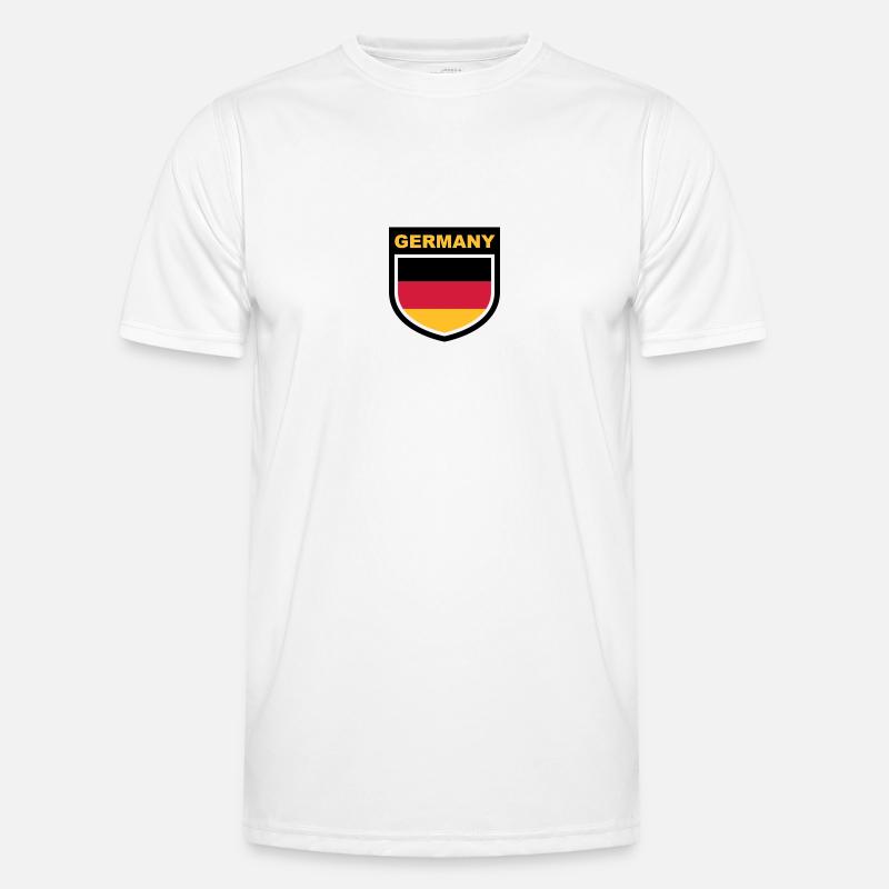 germany_emblem - Men's Functional T-Shirt - white