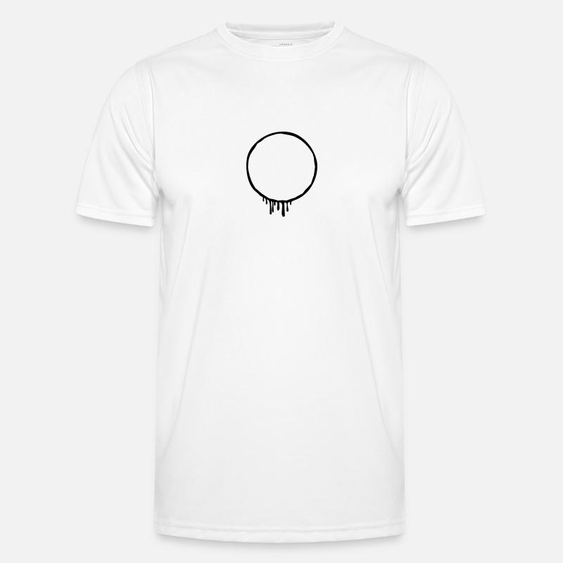 Timbre Frame Graffiti à la frontière T-shirt sport Homme