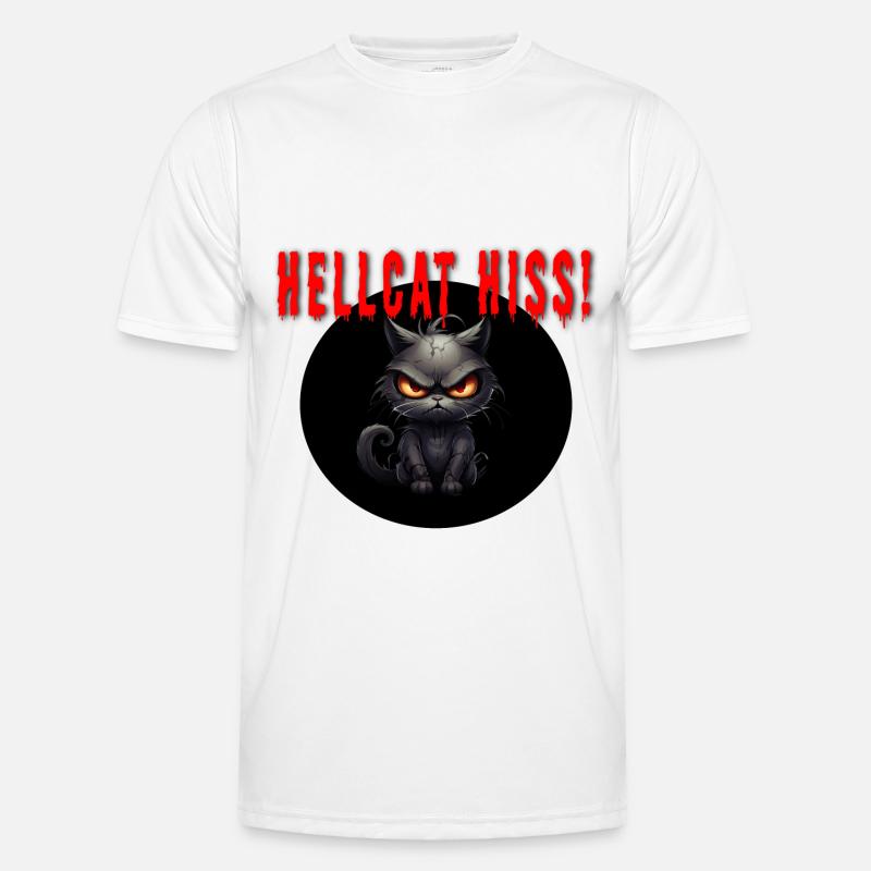 Hellcat Hiss! Men's Functional T-Shirt