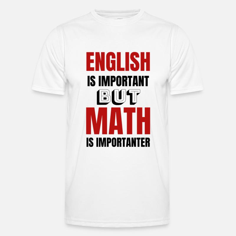 Math teacher mathematician math student gift idea Men's Functional T-Shirt