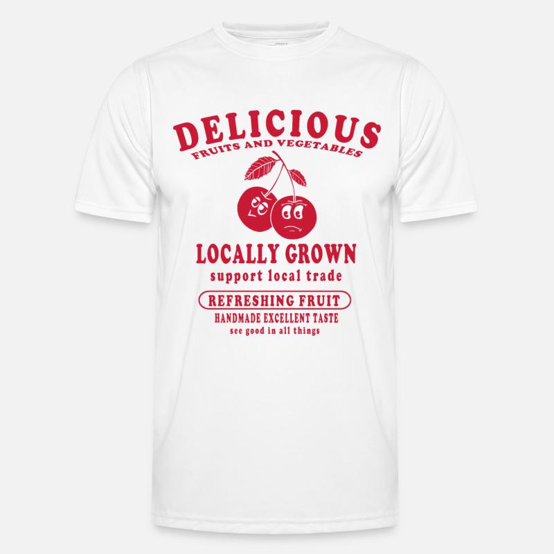 Local fruit, excellent taste, handmade Men's Functional T-Shirt