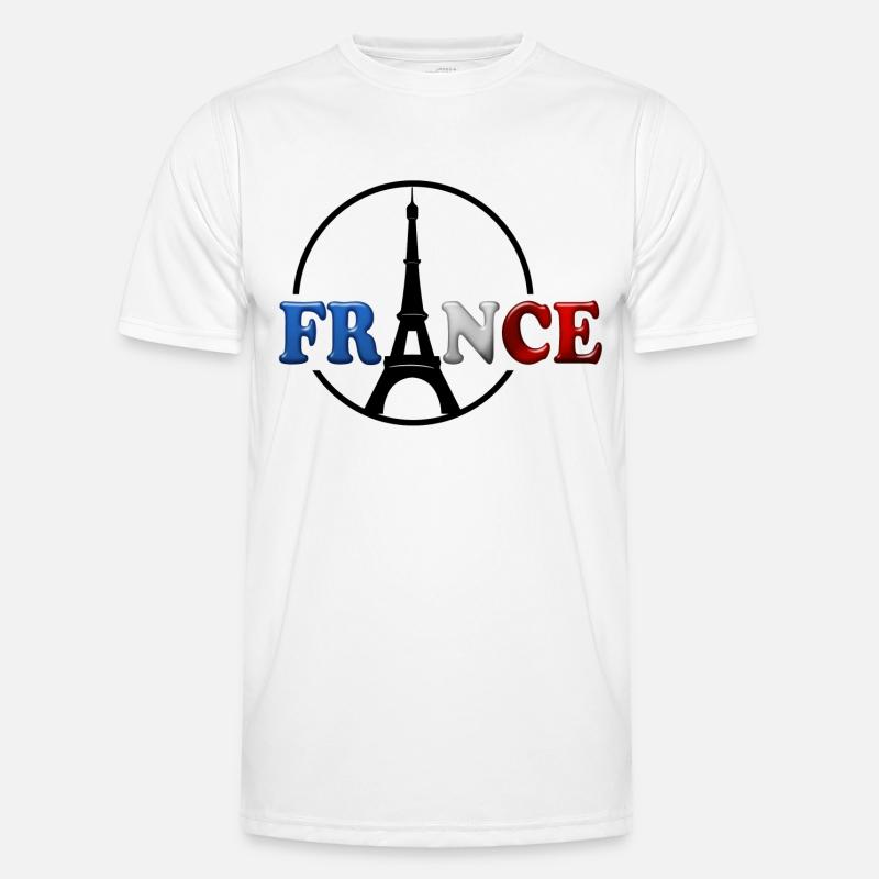 tour eiffel 3 T-shirt sport Homme
