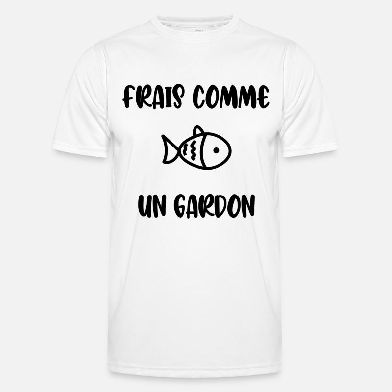fresh as a roach - Men's Functional T-Shirt - white