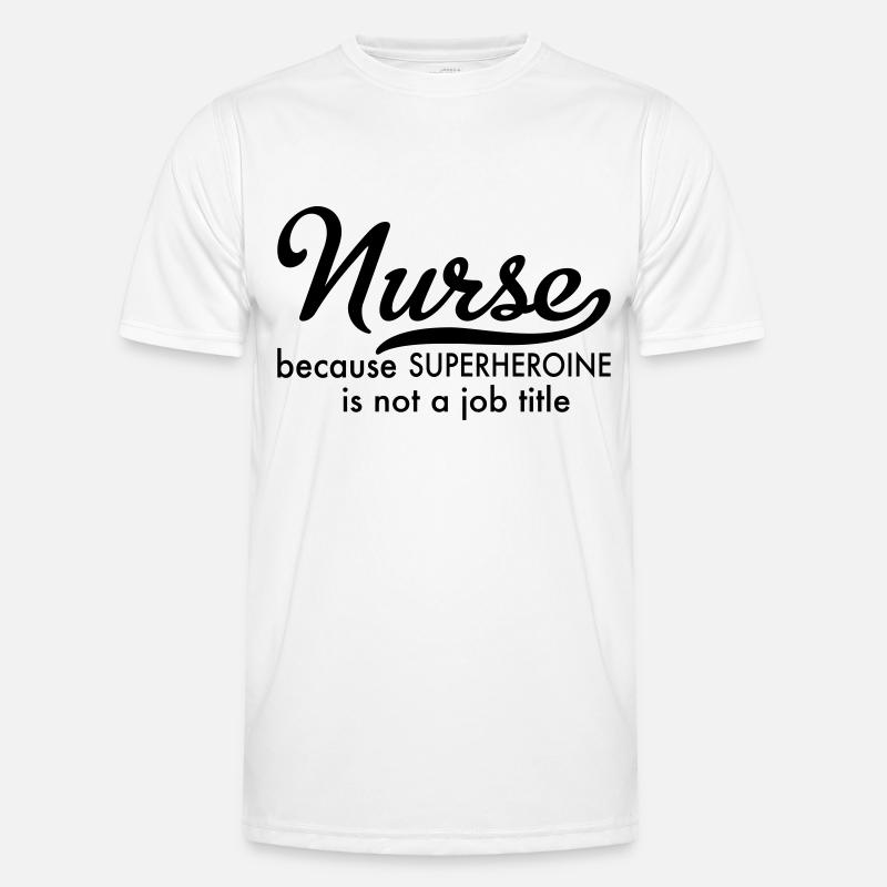 Krankenschwester Männer Funktions-T-Shirt