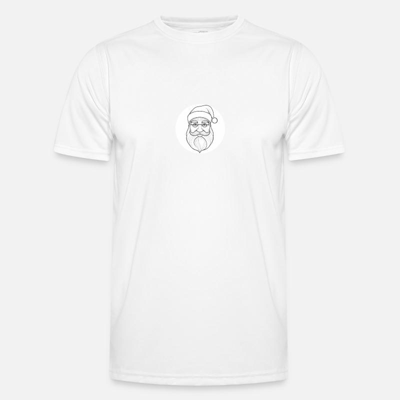 Santa Claus 6 - Men's Functional T-Shirt - white