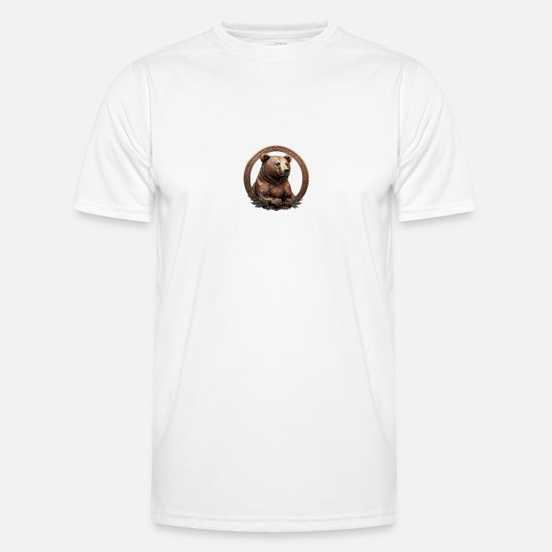 L’ours de bronze T-shirt sport Homme