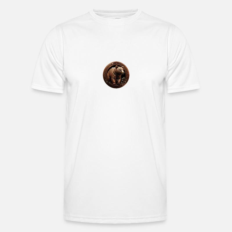 L’ours de bronze T-shirt sport Homme