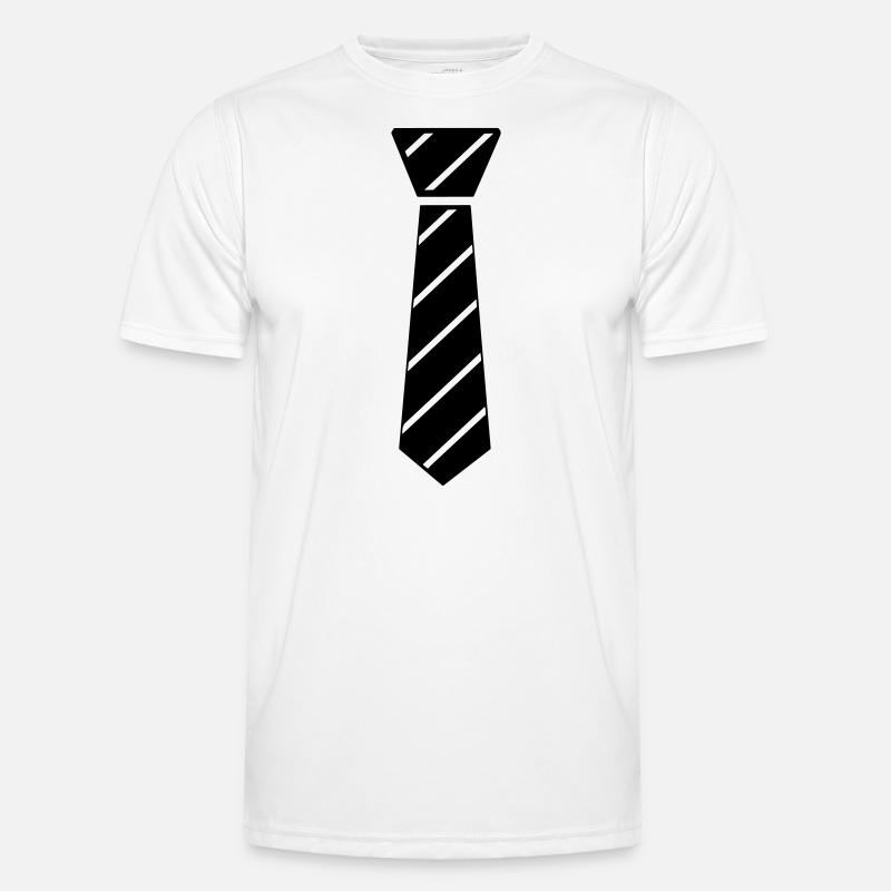 Binden - Männer Funktions-T-Shirt - Weiß