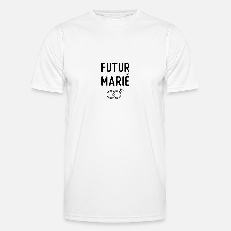 Futur marié evg T-shirt sport Homme