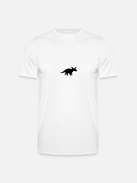 dinosaur - Men's Functional T-Shirt - white