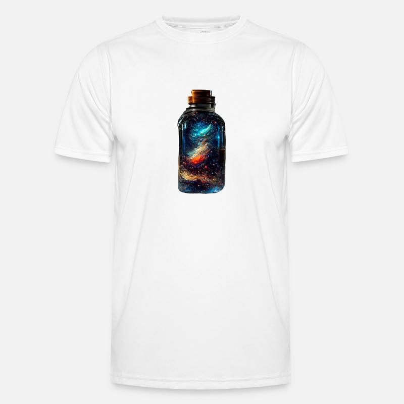 Galaxy Männer Funktions-T-Shirt