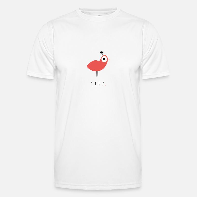 Vogel Männer Funktions-T-Shirt