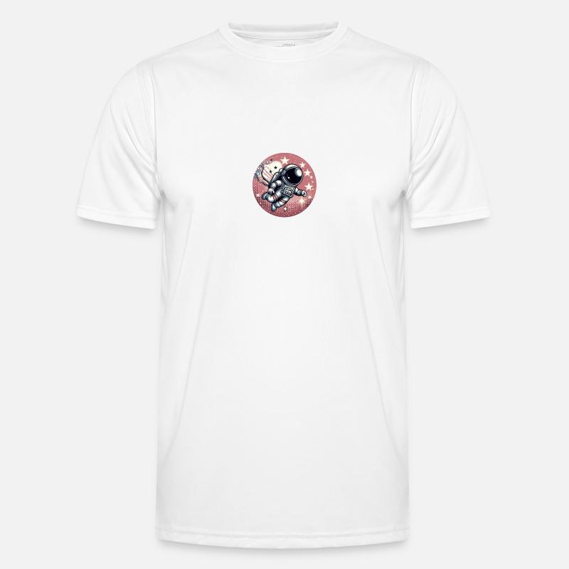 Exploring the Space - Men's Functional T-Shirt - white