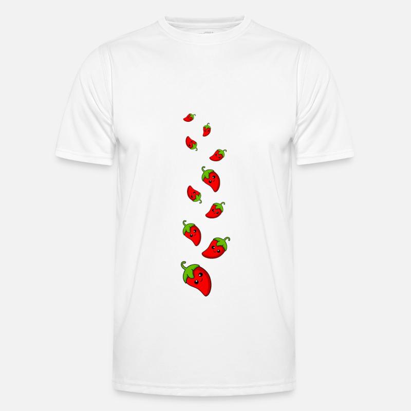 Chilli Comic - Men's Functional T-Shirt - white