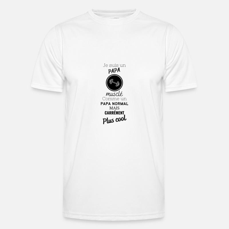 PAPA MUSCLÉ PAPA PLUS COOL T-shirt sport Homme