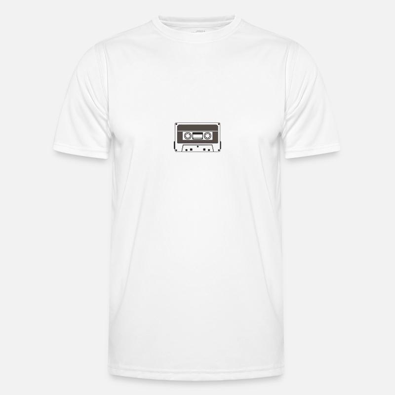 Kassette Männer Funktions-T-Shirt