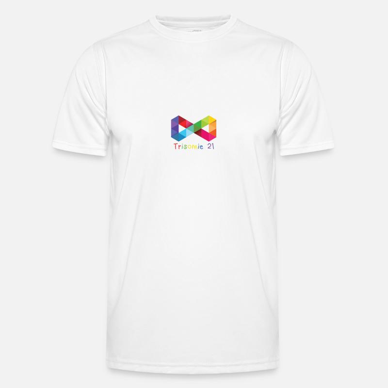 Trisomie 21 Männer Funktions-T-Shirt