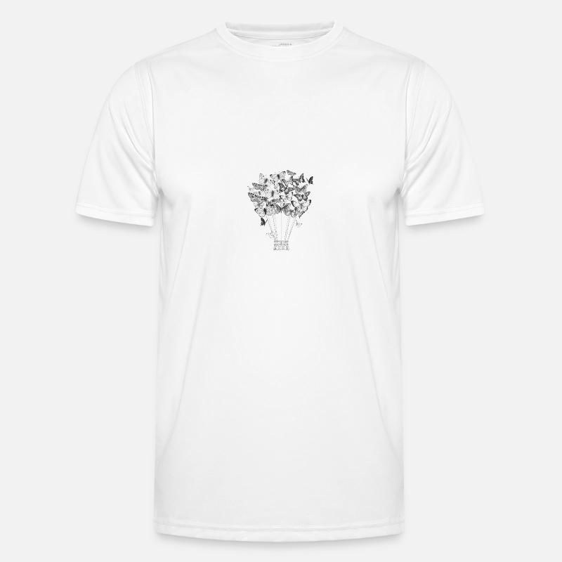 papillon T-shirt sport Homme