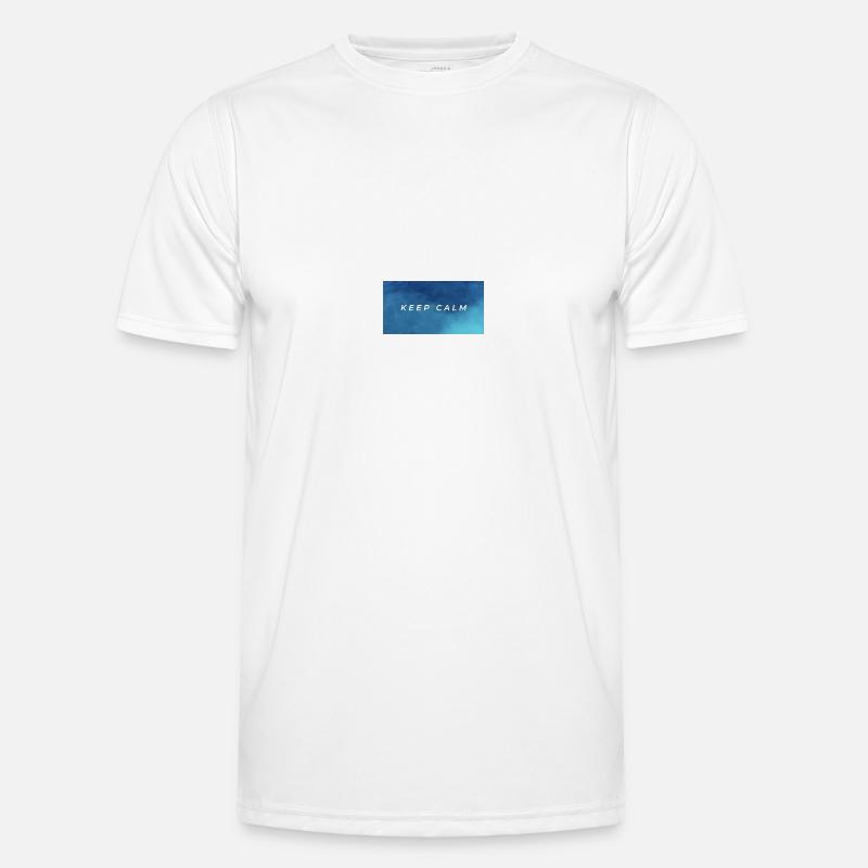 Keep calm T-shirt sport Homme