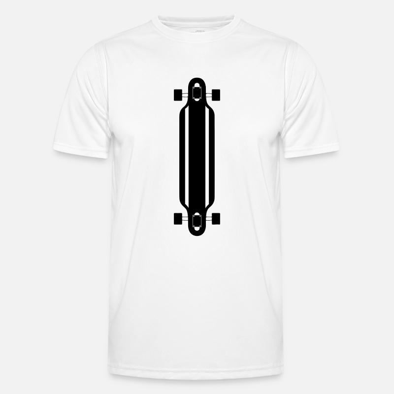 Longboard Männer Funktions-T-Shirt