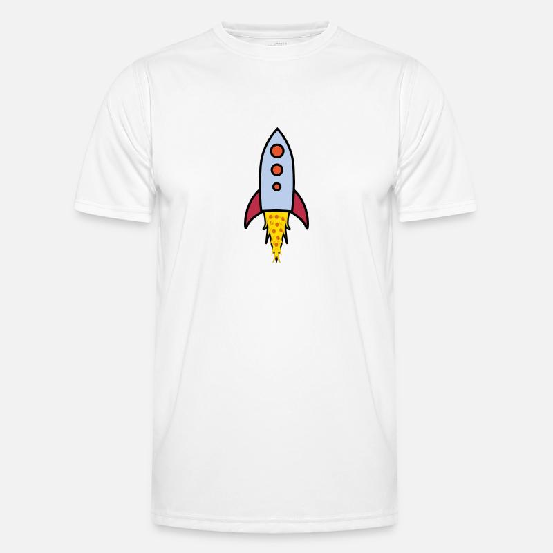 Rocket Pizza T-shirt sport Homme