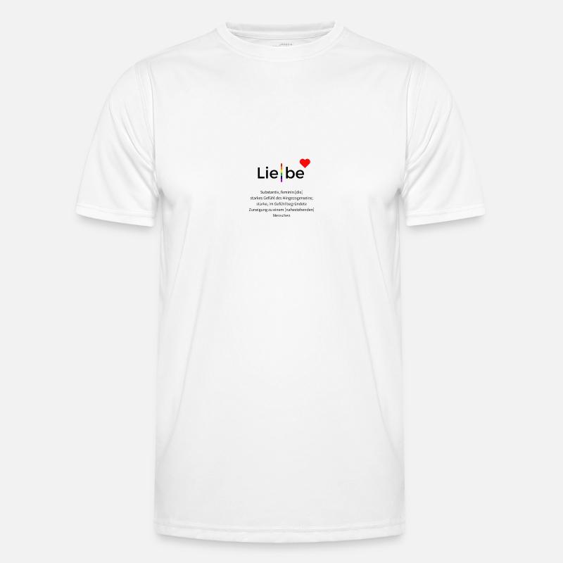 Liebe Männer Funktions-T-Shirt