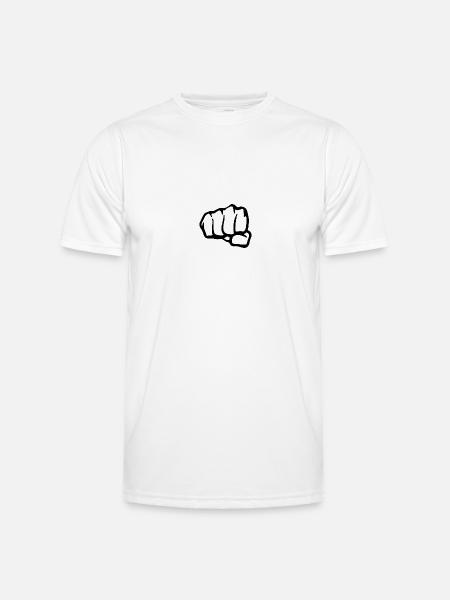 FISTyle - Männer Funktions-T-Shirt - Weiß
