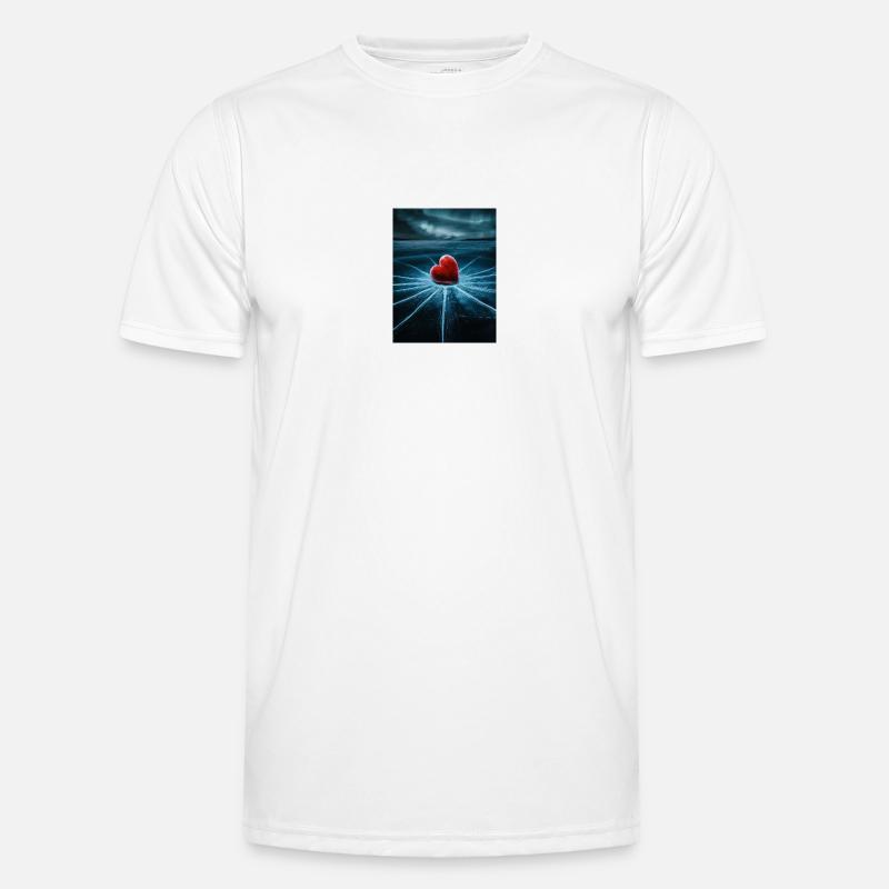 Heart on broken Men's Functional T-Shirt