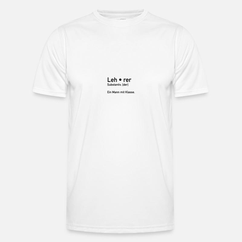 Lehrer Männer Funktions-T-Shirt