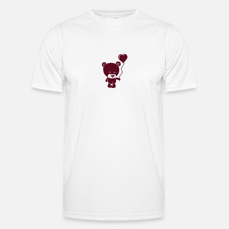 cute bear boy Men's Functional T-Shirt