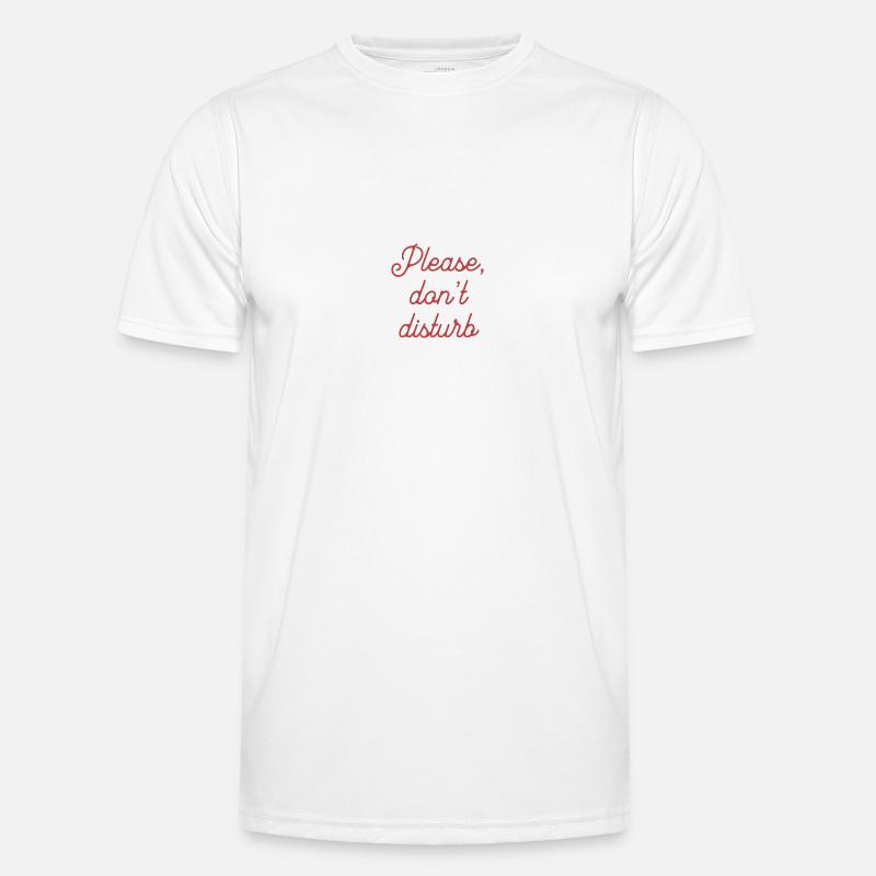 PLEASE DON'T DISTURB Men's Functional T-Shirt