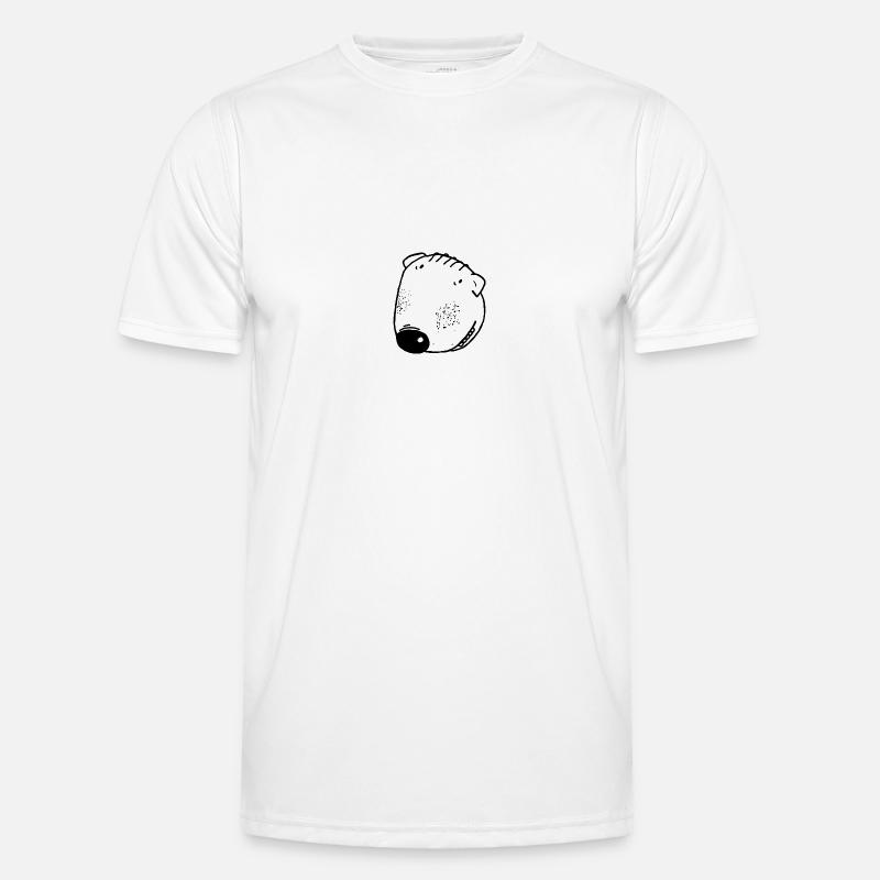 Hund Männer Funktions-T-Shirt