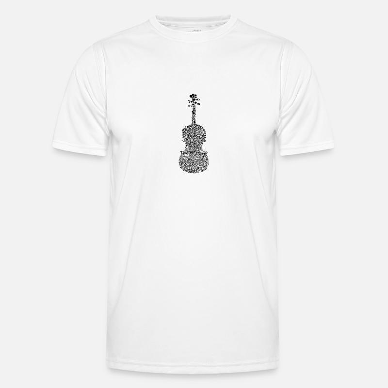 violoncelle T-shirt sport Homme