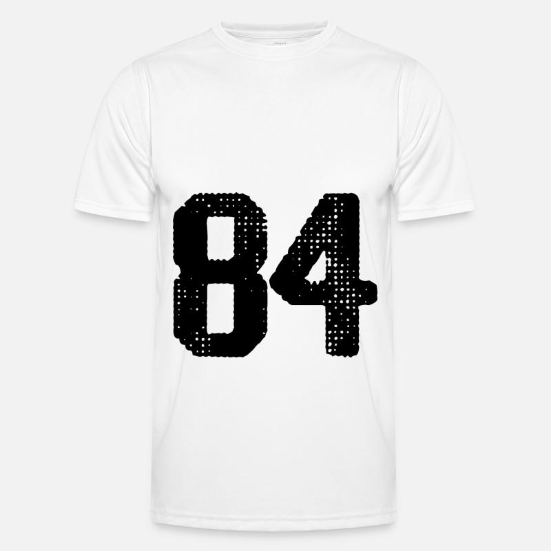 84 number jersey - Men's Functional T-Shirt - white
