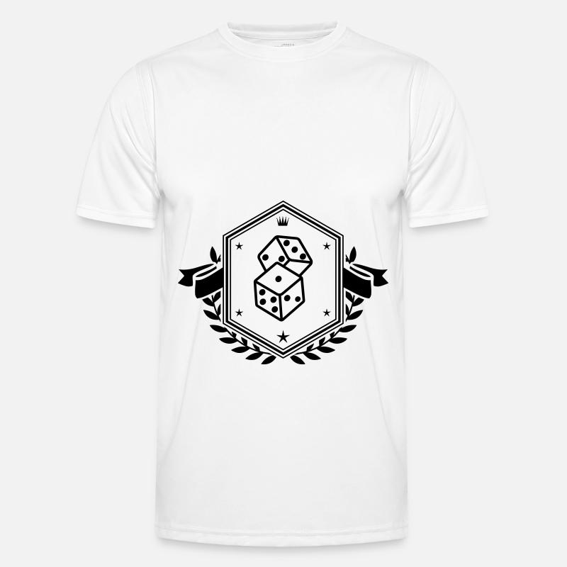 Dice Symbol Men's Functional T-Shirt