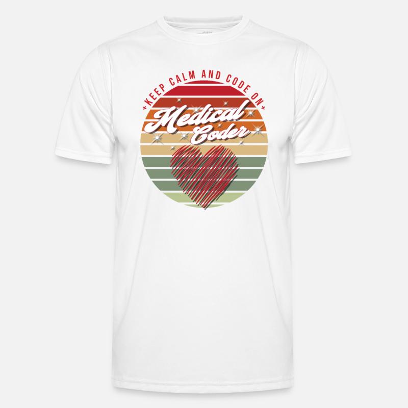 Medical Assistant - Medical Coder - Men's Functional T-Shirt - white