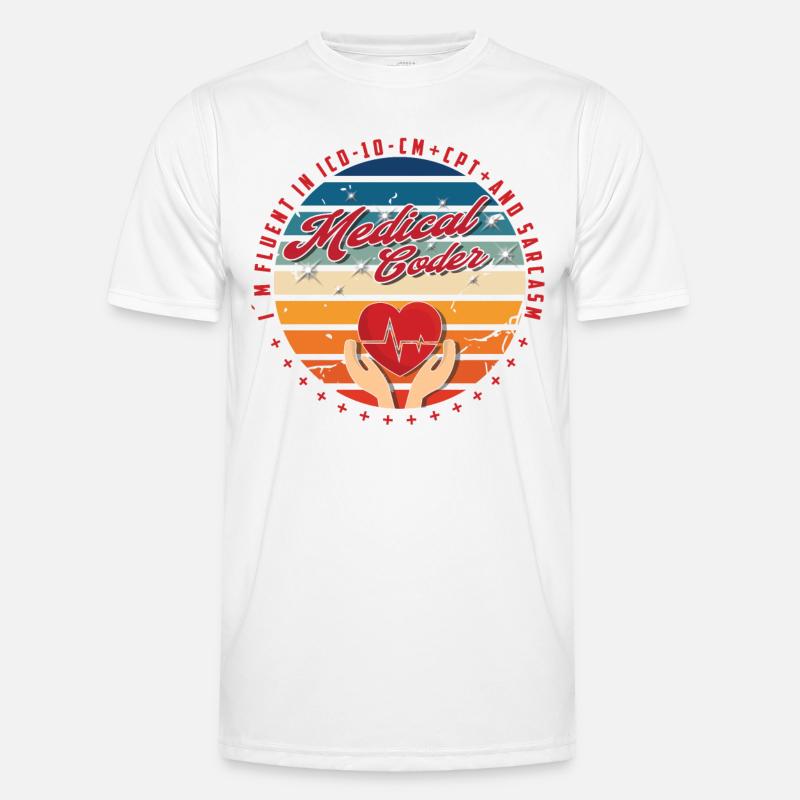 Assistant médical - Codeur médical T-shirt sport Homme