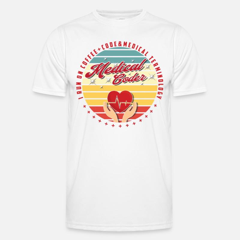 Medical Assistant - Medical Coder - Men's Functional T-Shirt - white