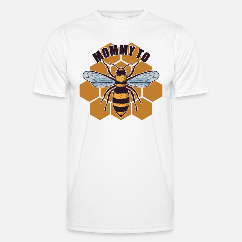 Maman à - Ventre bébé de la future mère T-shirt sport Homme