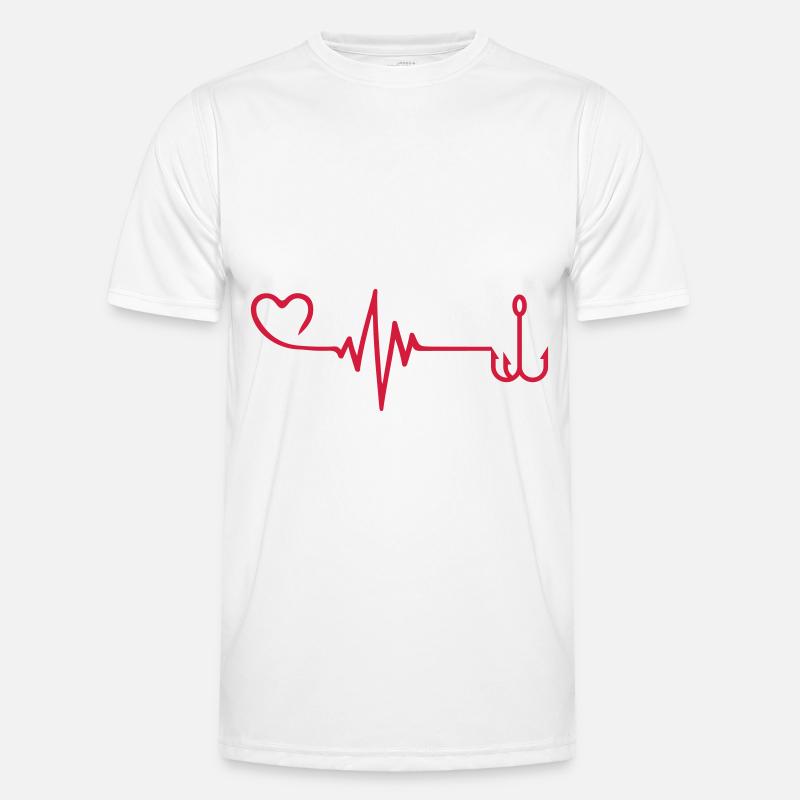 Fish hook pulse Men's Functional T-Shirt