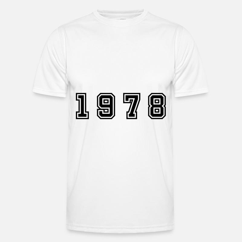 Numéro de l’année 1978 T-shirt sport Homme