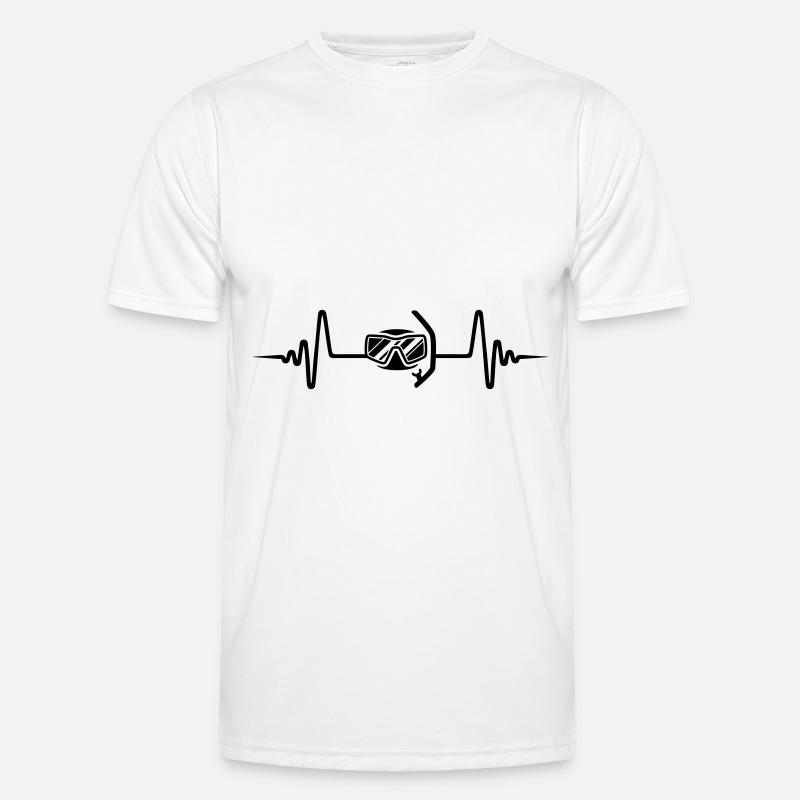 Diving goggles pulse Men's Functional T-Shirt