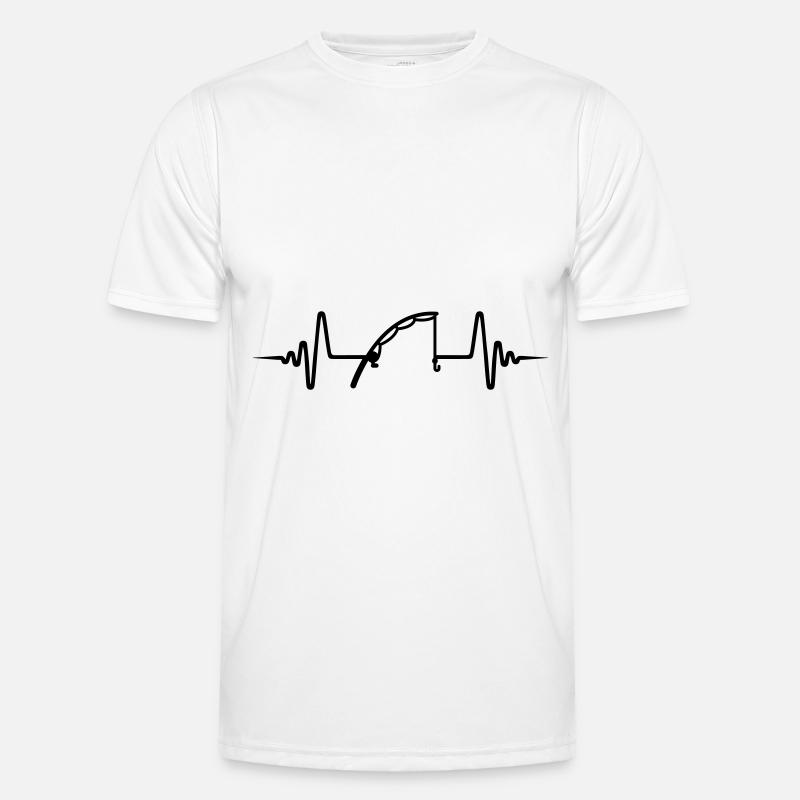 Canne à pêche pulse T-shirt sport Homme