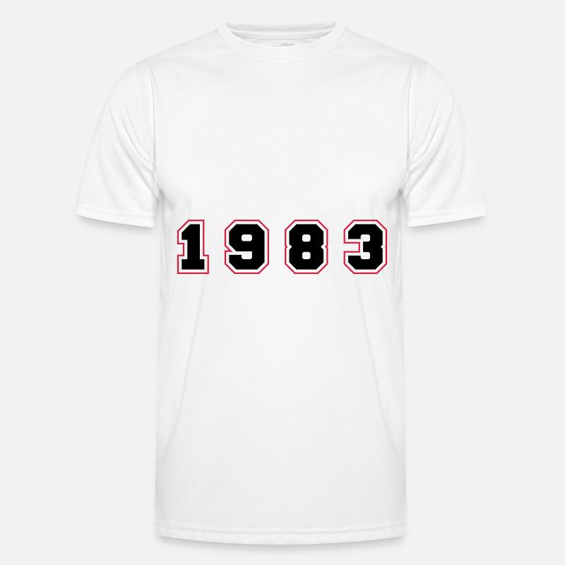 Numéro de l’année 1983 T-shirt sport Homme