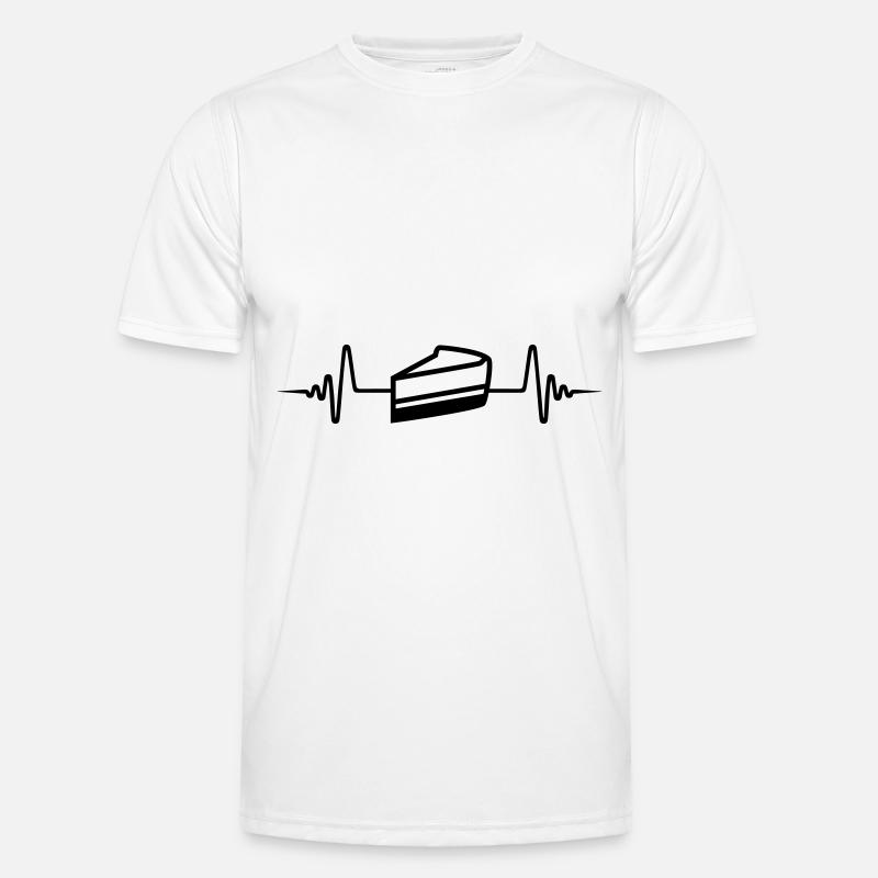 Cake cheesecake pulse Men's Functional T-Shirt
