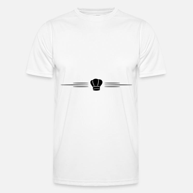 Chef's hat line Men's Functional T-Shirt