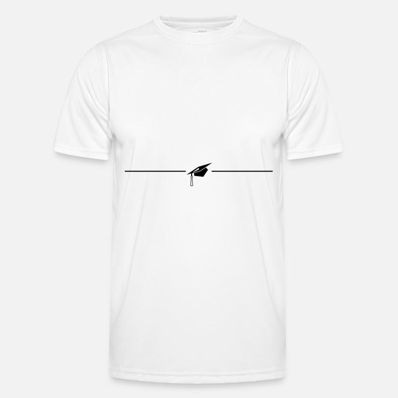 Student stroked - Men's Functional T-Shirt - white